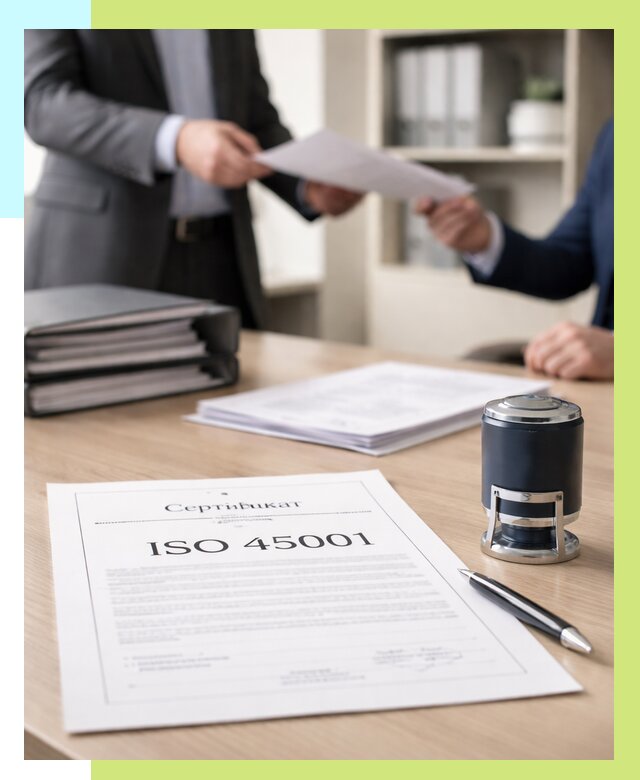 Сертификат ISO 45001 в Киржаче под ключ от 46395 р. | Сертэкс
